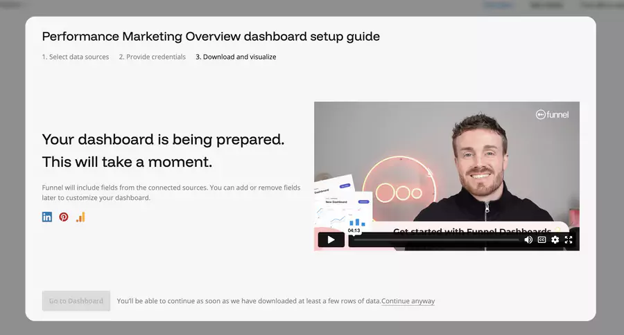 data analysis on funnel IO