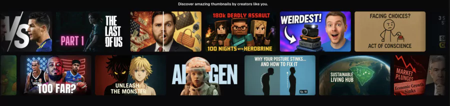 thumbnail creation by Opus Clip