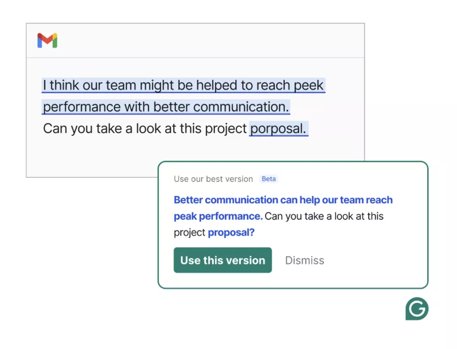 générations de versions améliorées pour éviter chaque problème de rédaction