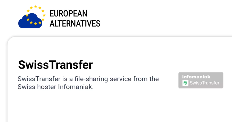 European cloud service