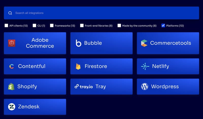 Algolia Integrations