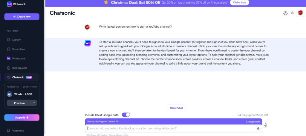 easy to use to generate blog posts