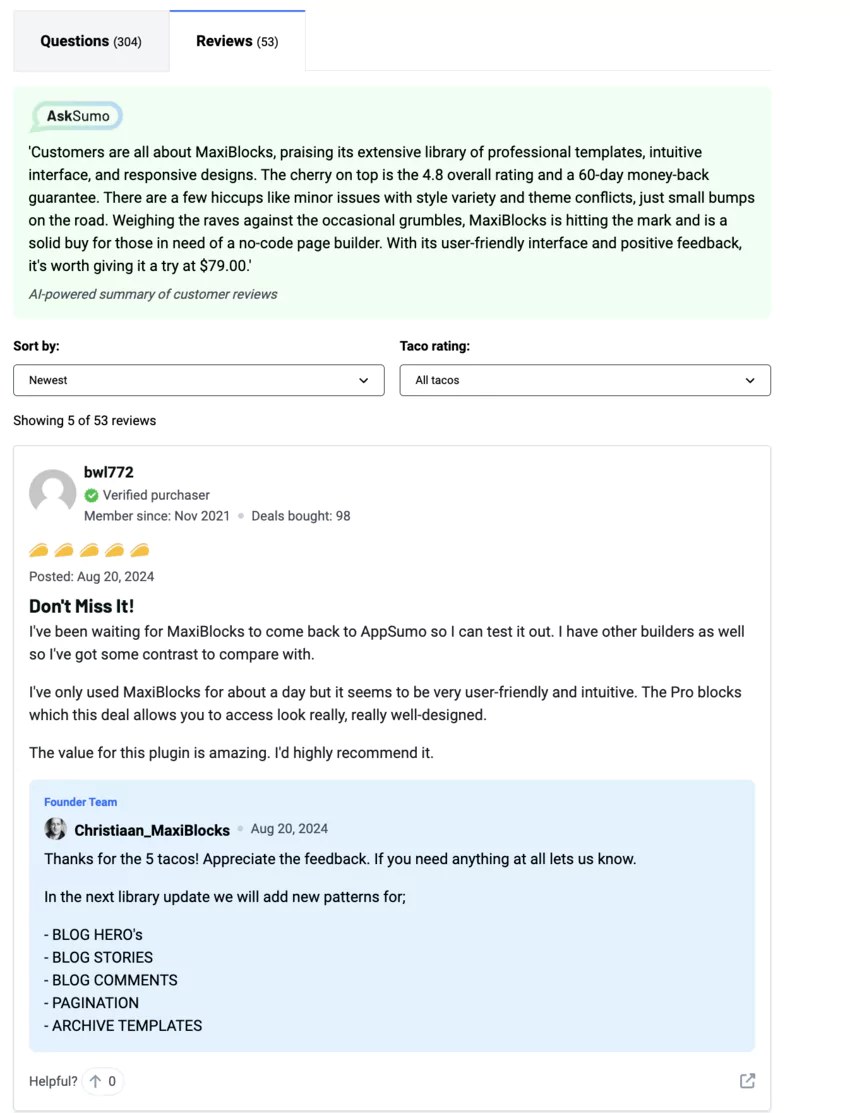 Feedback and ideas during member launches