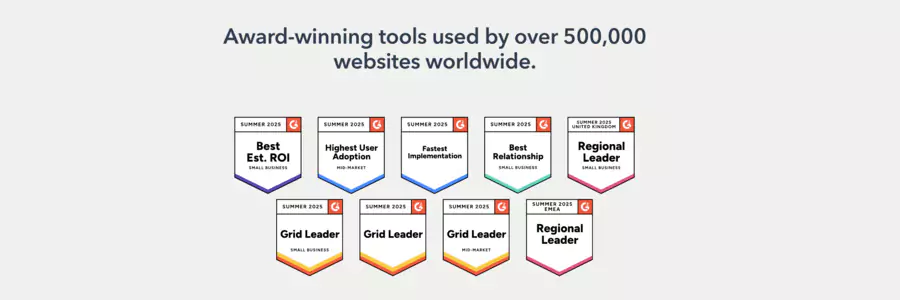Lucky Orange is multi-awarded