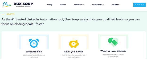 Dux-Soup LinkedIn integration