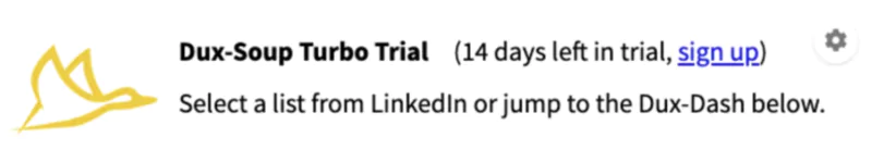 Dux-Soup Turbo Trial offer