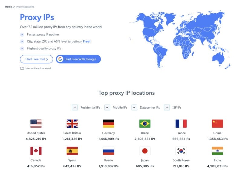 location in the world of bright dat