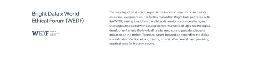 Interface de gestion des paramètres de conformité et d'éthique