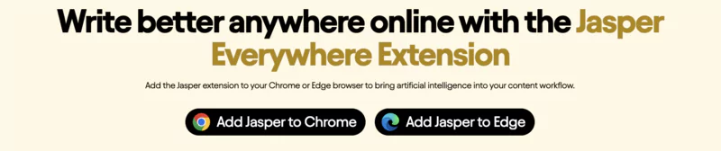 Jasper AI Chrome Extension