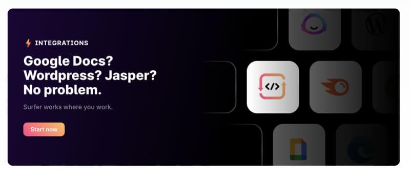 Chrome Extension for Google Docs from surfer SEO