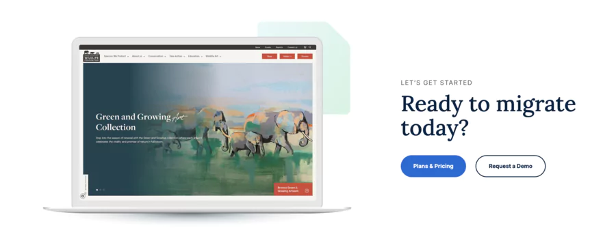 WP Engine sign-up page