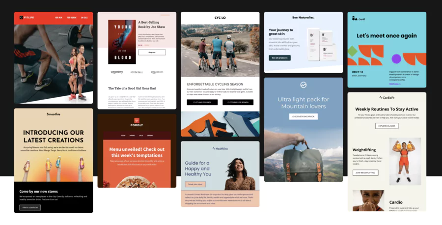 MailerLite templates