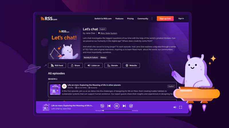 RSS.com platform overview