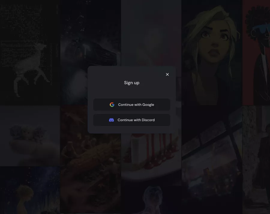 inscription à Midjourney