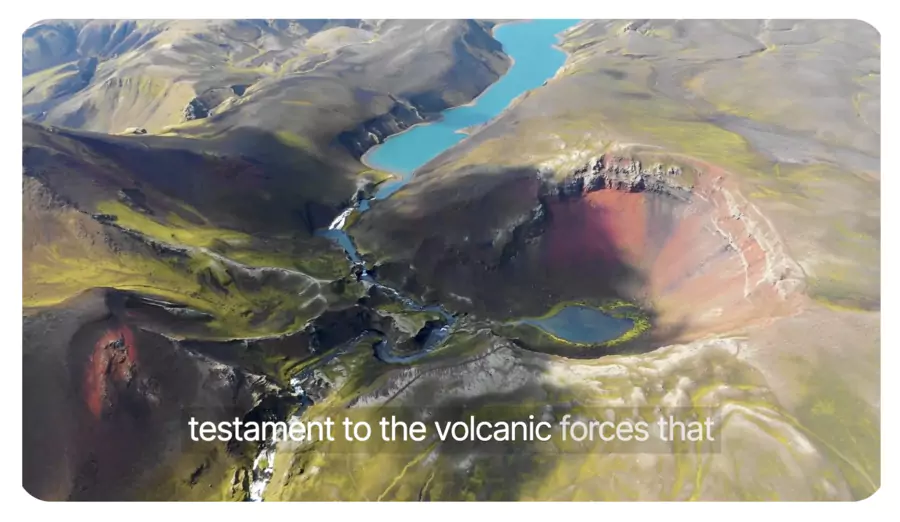 exemple de vidéo créé avec Descript