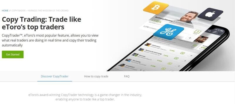 Avis sur eToro trader avec ce courtier