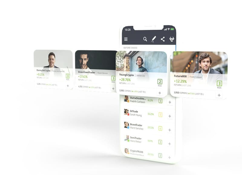 avis etoro - application mobile