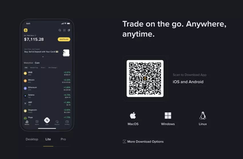 application binance