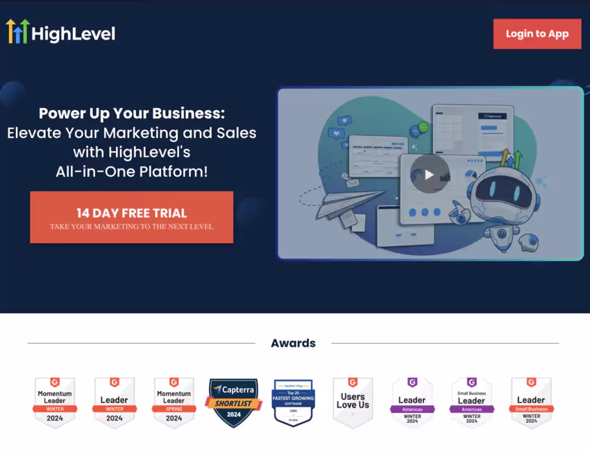 site web de HighLevel