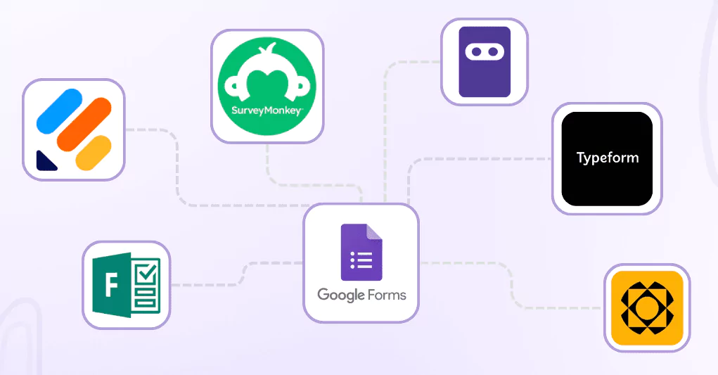 logos des alternatives à Google Forms
