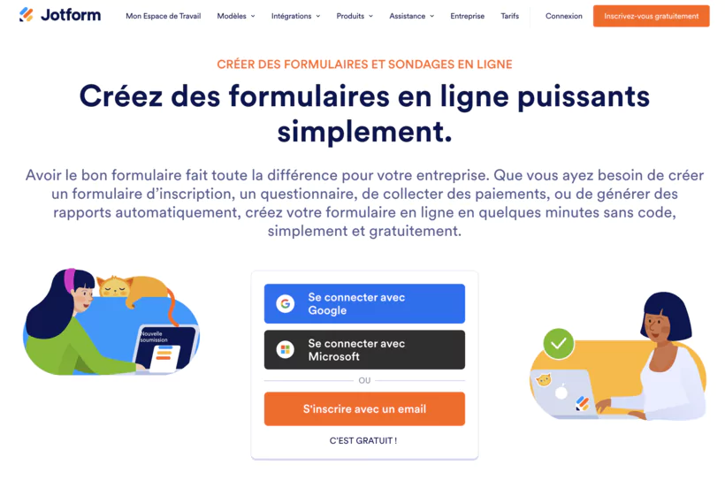 Jotform online forms