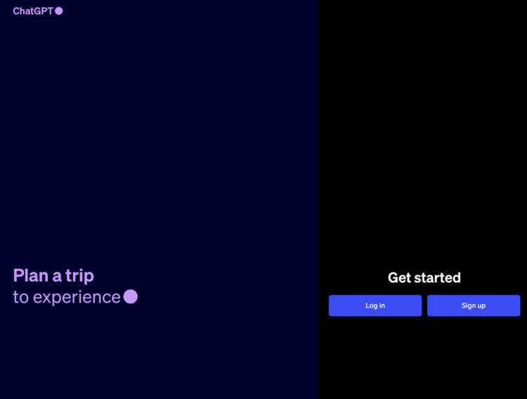 site du service chatgpt