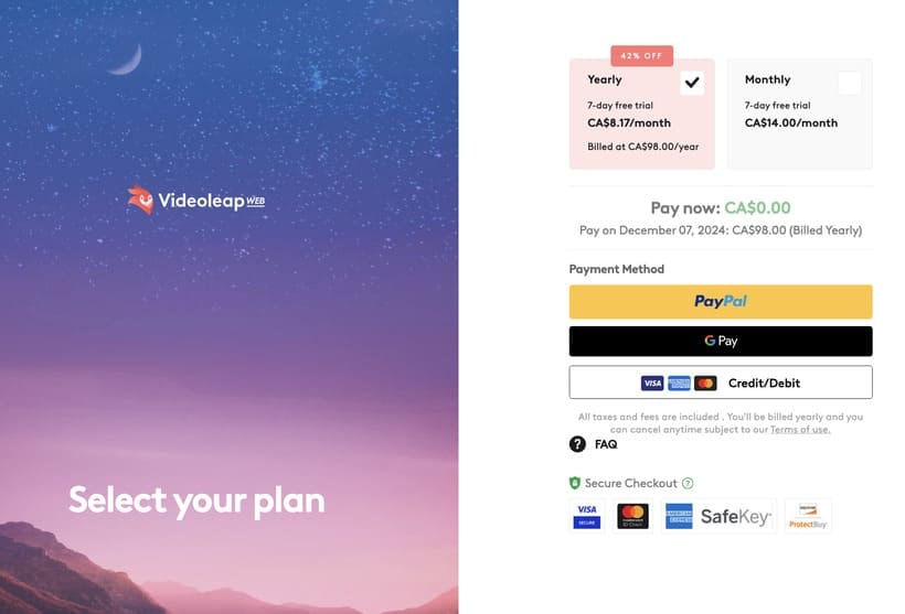 Vue comparative des différentes formules et leurs avantages