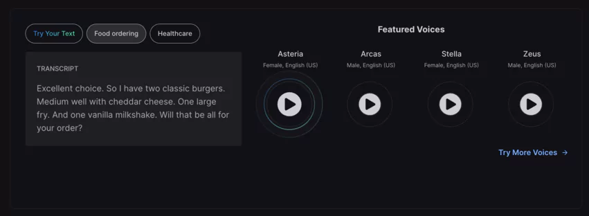 exemples de DeepGram