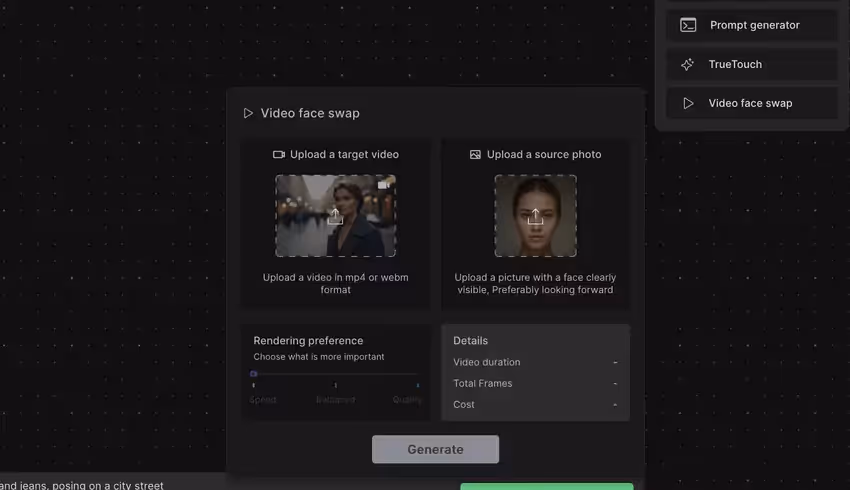 personnalisation avancée de RenderNet AI