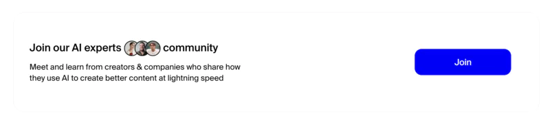 Accessibilité à une communauté et support client de Rask.AI