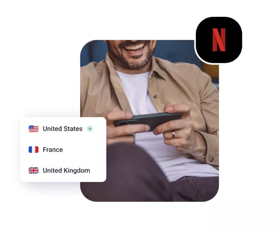 connexion sur netflix avec proton vpn