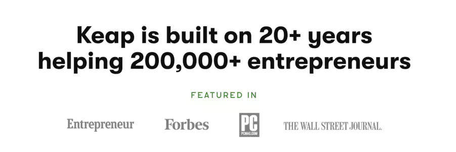 social proof de keap