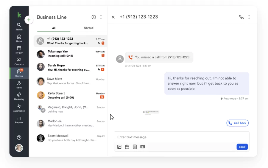 marketing automation avec Keap