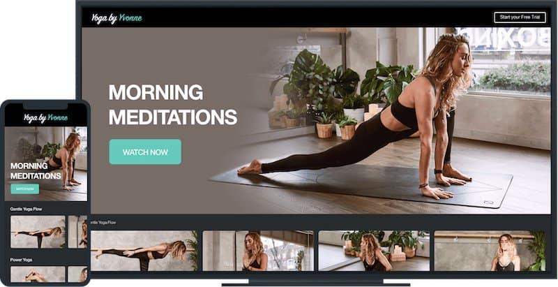 Exemple d'application Vimeo 