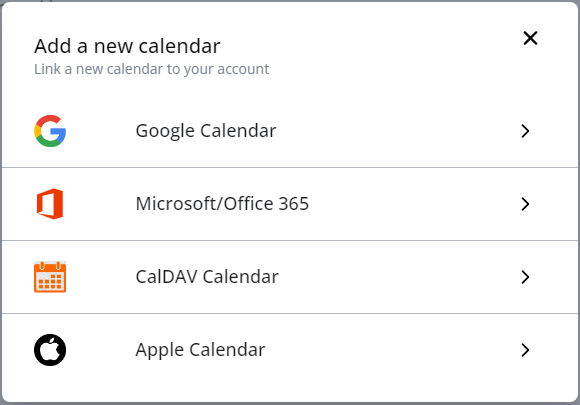 Add calendar in Dotcal