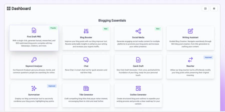 Fonctionnalités clés de Bramework
