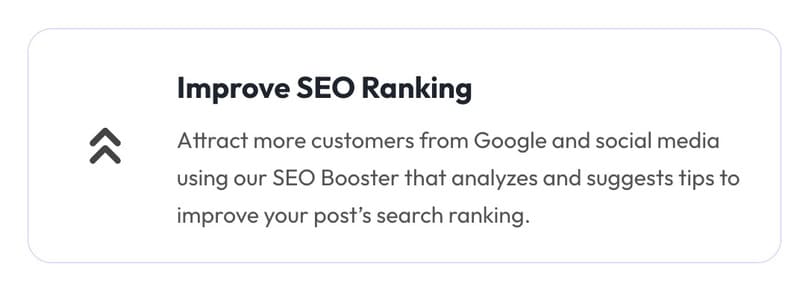 content writing features