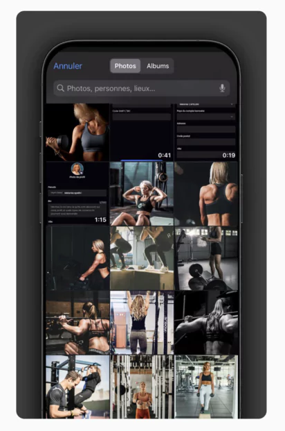 exemple de profil sur MYM