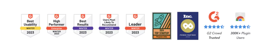 Awards du logiciel RocketReach