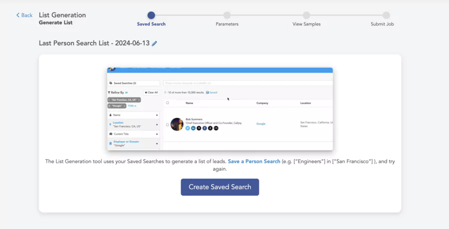 mise à jour des liste de décideurs