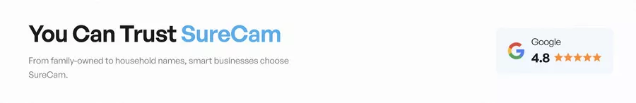 Rating on the SureCam website (update)
