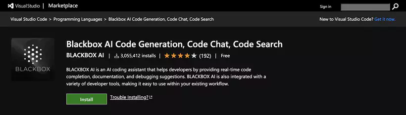 Capture d'écran montrant des suggestions de code en temps réel dans VS Code