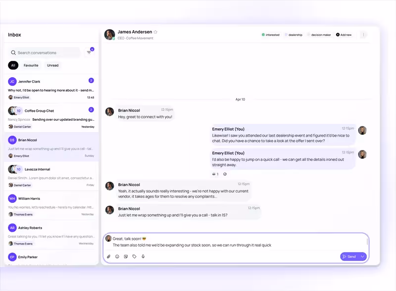 all campaign types and outreach strategies for everyone  on Aimfox