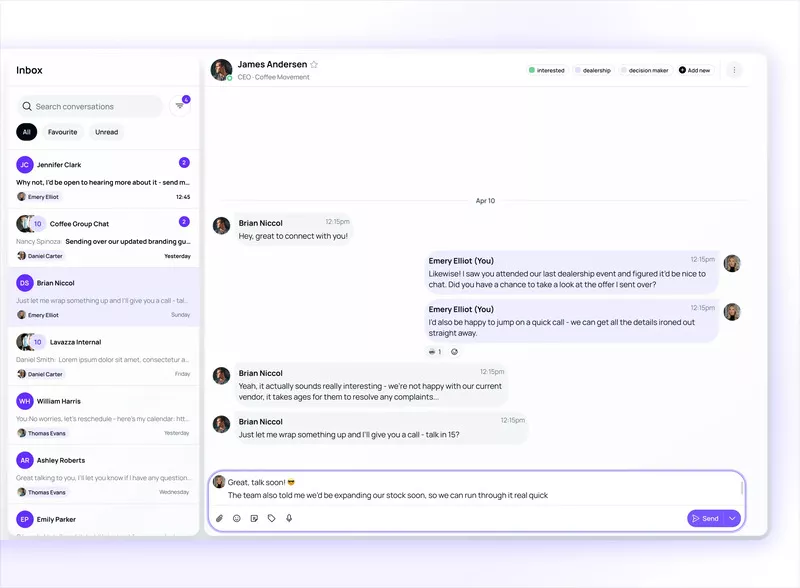 all campaign types and outreach strategies for everyone  on Aimfox