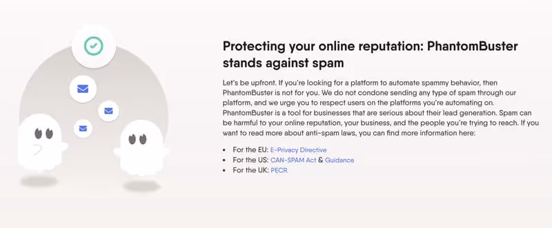 Phantombuster tool security