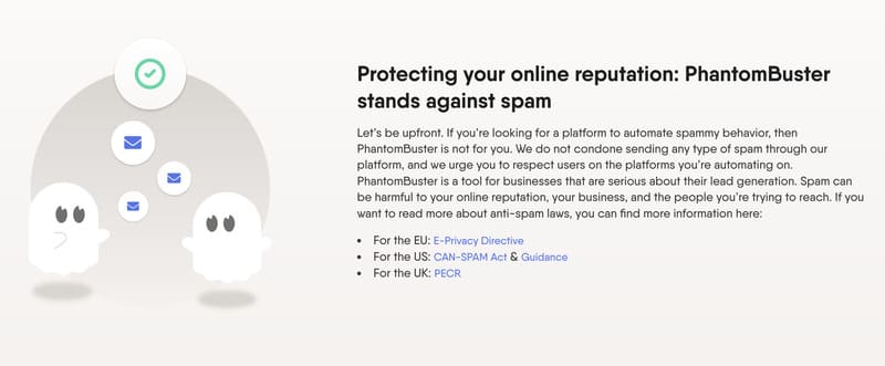 Sécurité outil Phantombuster