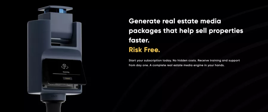 vue sur la caméra giraffe 360