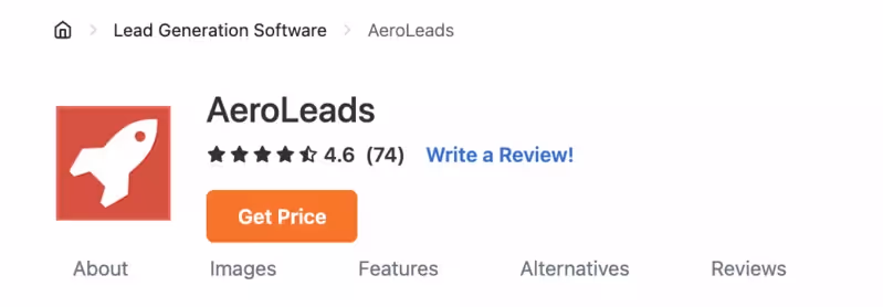 Avis de AeroLeads sur capterra
