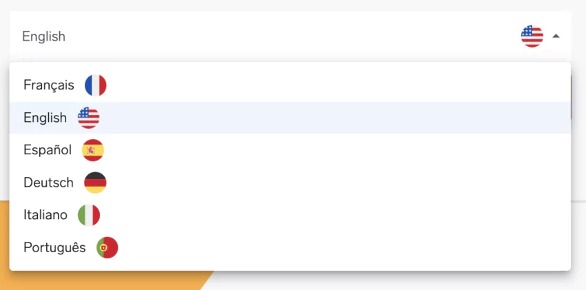 Langages pris en charge par RedactAI