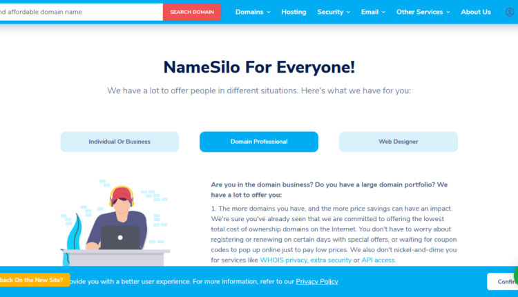 NameSilo for everyone to use